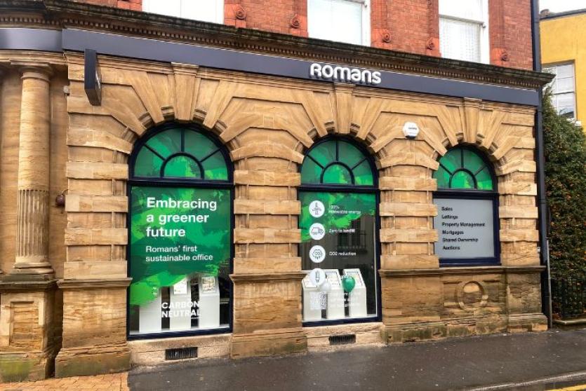 Romans launches first sustainable branch in Maidenhead